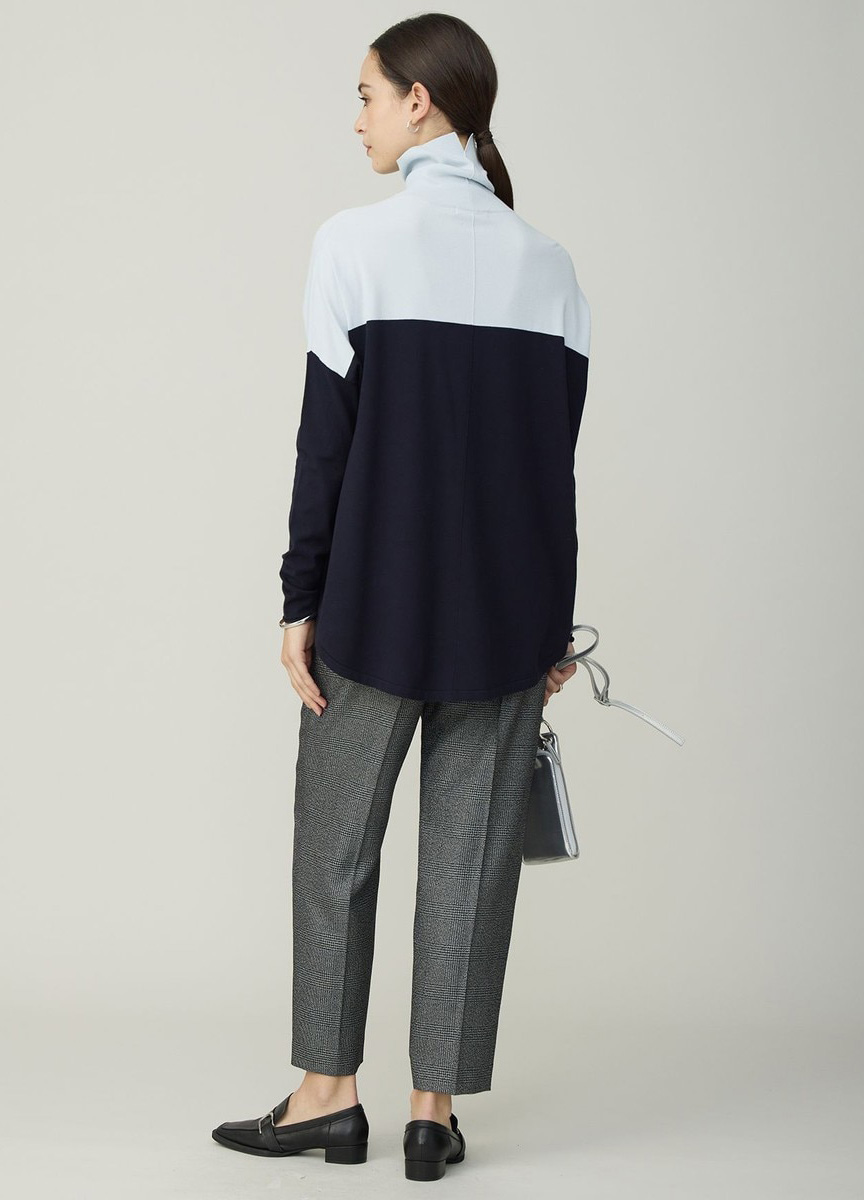 定番素材高領針織上衣 (新色上市)